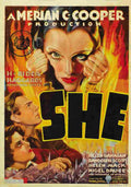 She 1935 01  film star poster A4 Photo Print
