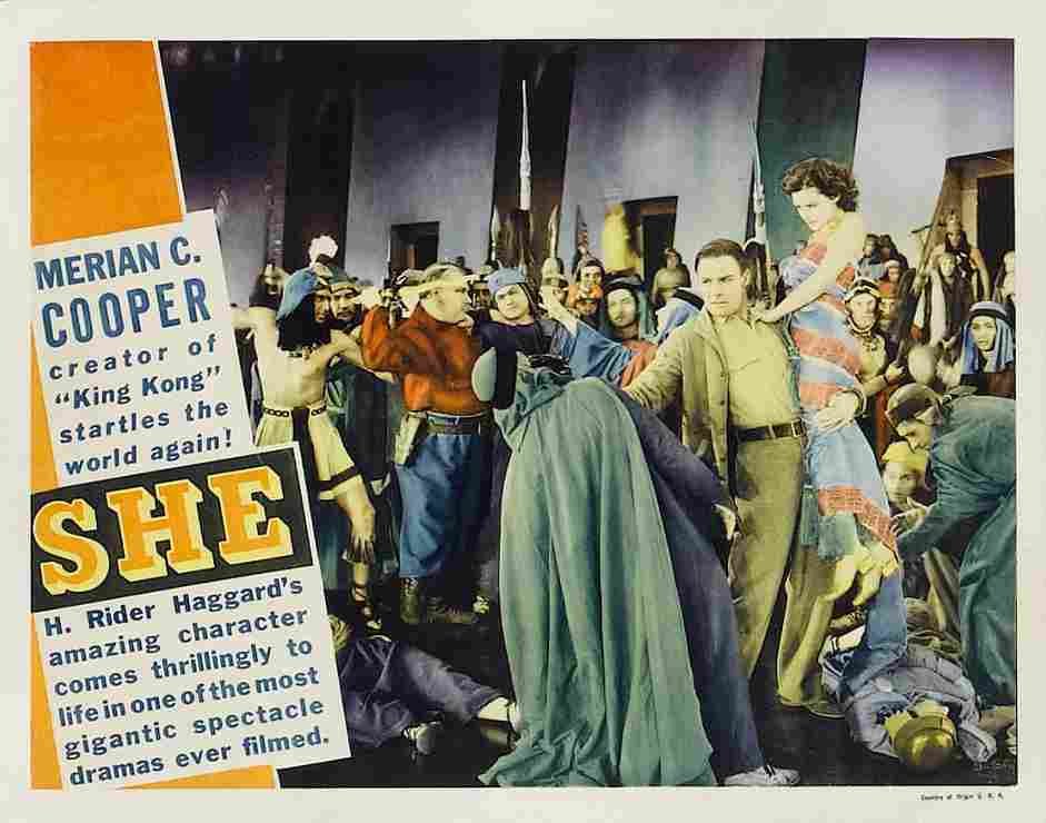 She 1935 07  film star poster A4 Photo Print