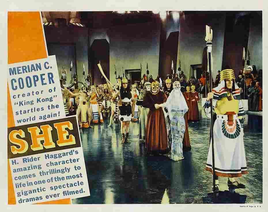 She 1935 11  film star poster A4 Photo Print
