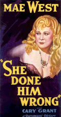 She Done Him Wrong 01  film star poster A4 Photo Print