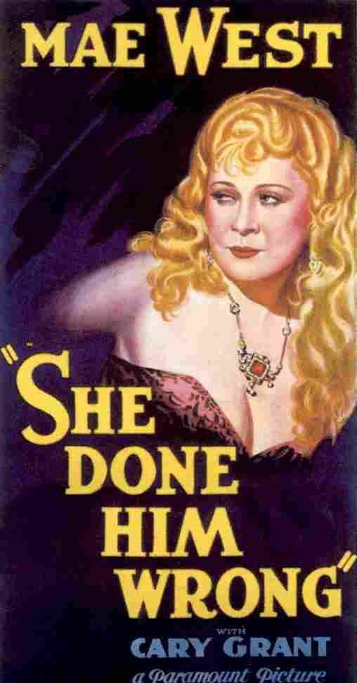 She Done Him Wrong 01  film star poster A4 Photo Print