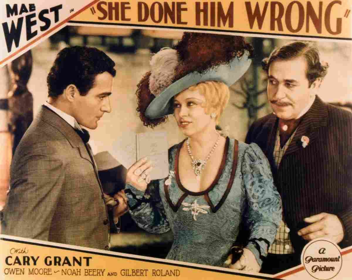 She Done Him Wrong 02  film star poster A4 Photo Print