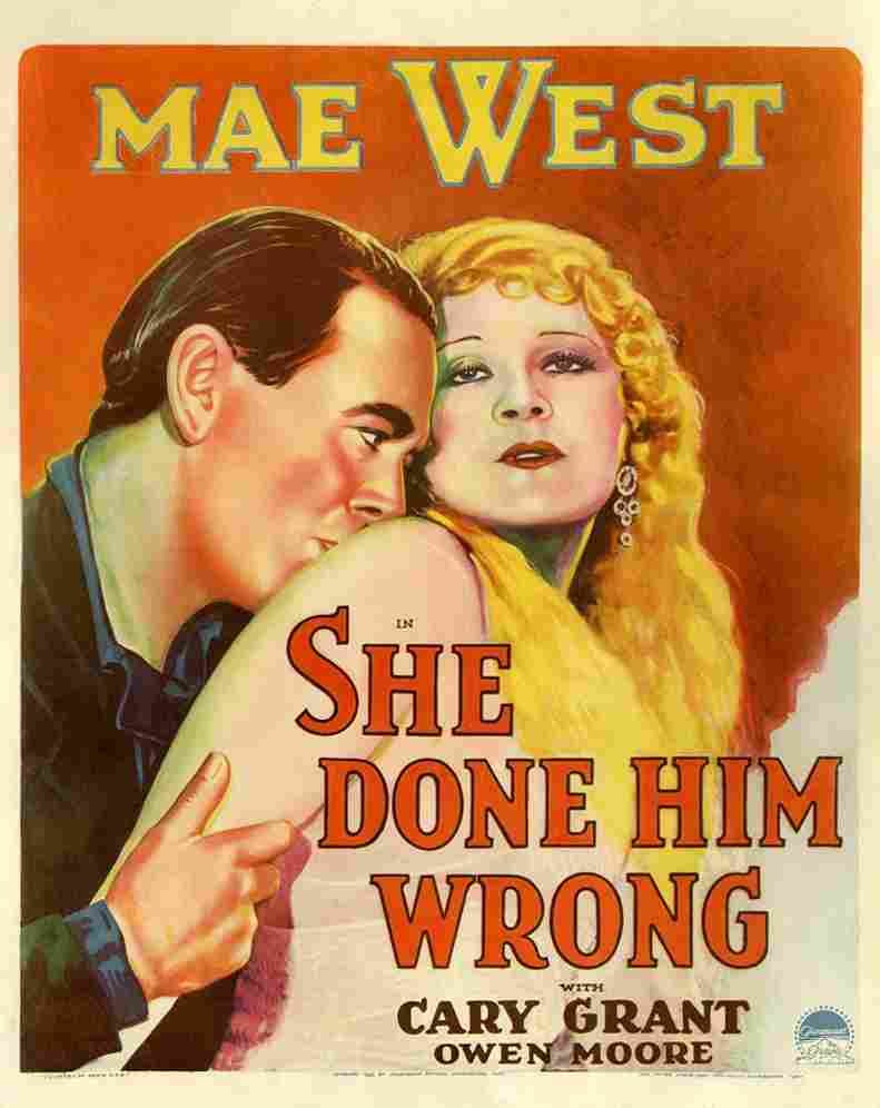 She Done Him Wrong 03  film star poster A4 Photo Print