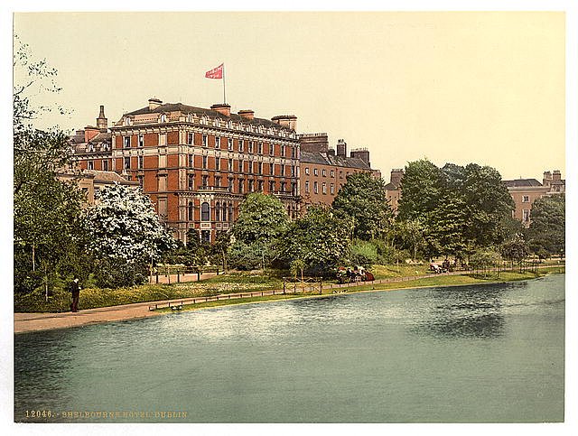 Shelbourne Hotel Dublin County Dublin Vintage A4 Photo Print