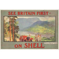 Shell Ullswater Lake District Uk Tourism Vintage Retro Advert Poster A4 Photo P