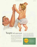 Shell Youngster Grip 1950s Vintage Retro Advert Poster