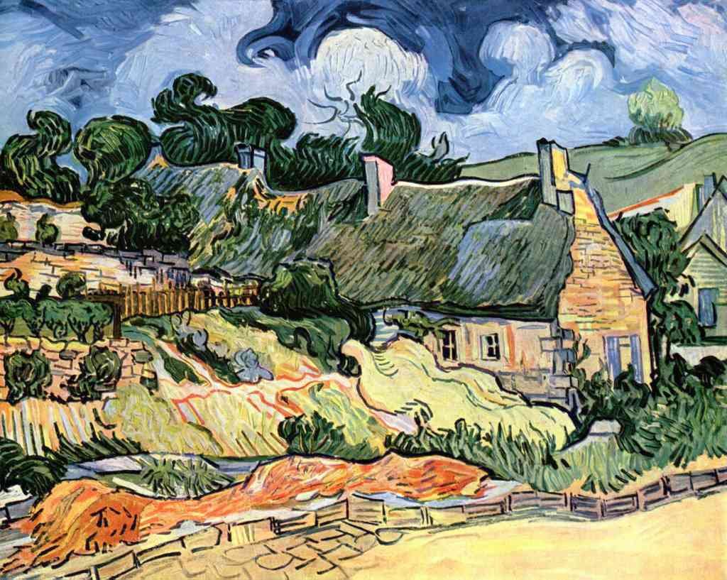 Shelters In Cordeville By Van Gogh A4 Photo Print