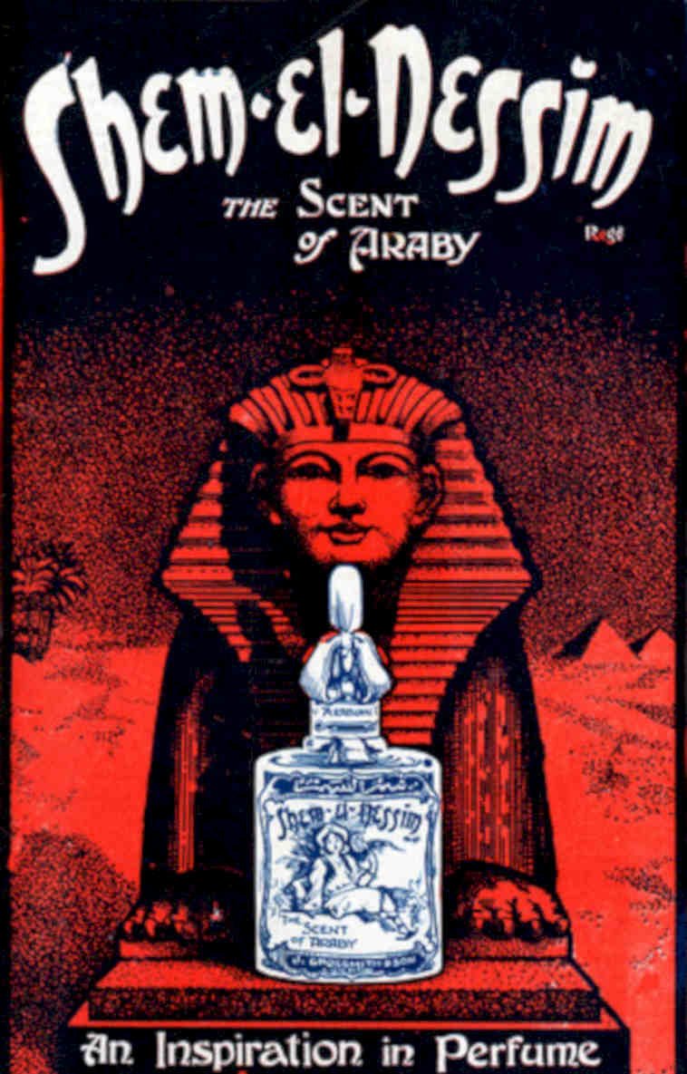 Shem Nessim Sphinx Vintage Retro Advert Poster A4 Photo Print