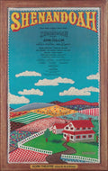Shenandoah Hills BarnThearte Vintage Retro Advert Poster
