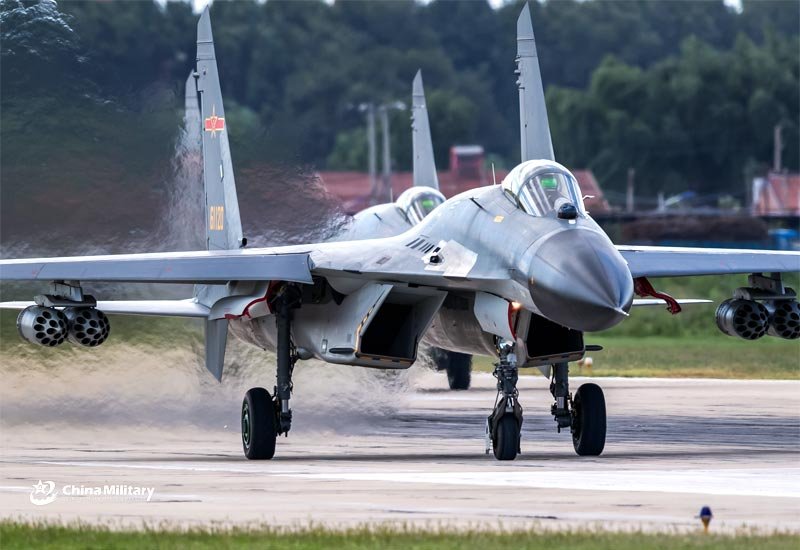 Shenyang J11 Flanker 12 A4 Photo Print