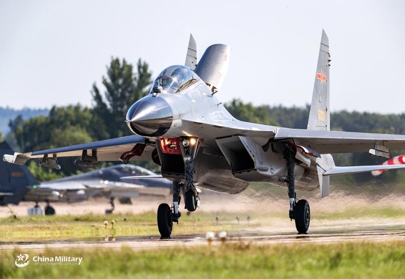 Shenyang J11 Flanker 13 A4 Photo Print