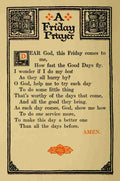 Shepard Morgan van Roorbach 1912 A Friday prayer A4 Photo Print