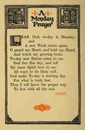 Shepard Morgan van Roorbach 1912 A Monday prayer A4 Photo Print