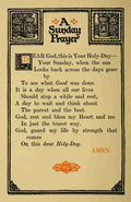 Shepard Morgan van Roorbach 1912 A Sunday prayer A4 Photo Print