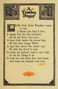 Shepard Morgan van Roorbach 1912 A Tuesday prayer A4 Photo Print