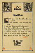 Shepard Morgan van Roorbach 1912 Breakfast A4 Photo Print