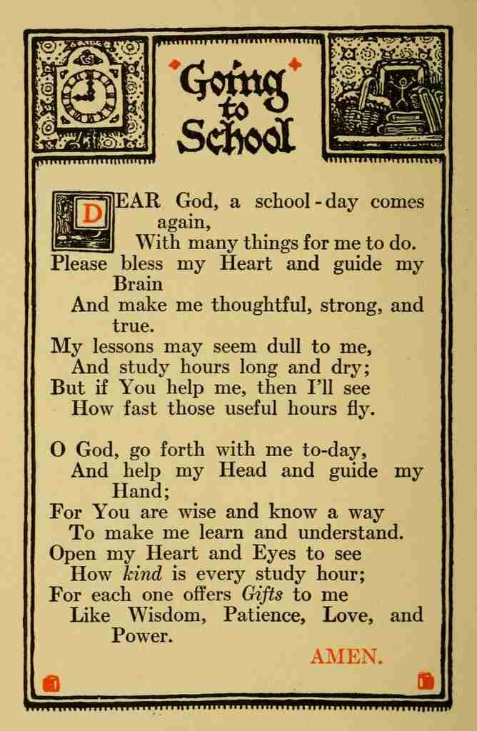 Shepard Morgan van Roorbach 1912 Going to school A4 Photo Print