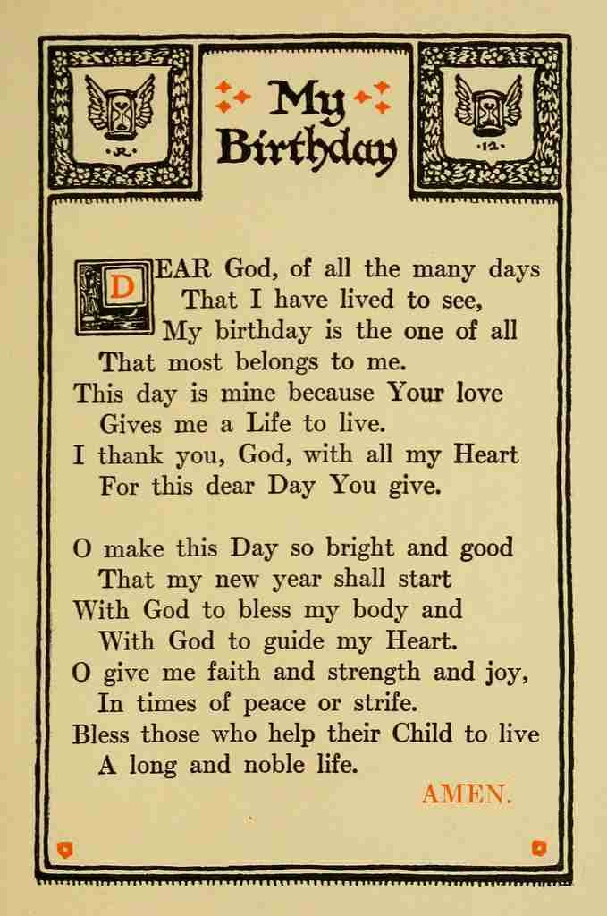 Shepard Morgan van Roorbach 1912 My birthday A4 Photo Print
