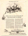 Sheriff Horses Post 1950s Vintage Retro Advert Poster