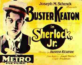 Sherlock Jr 02  film star poster A4 Photo Print