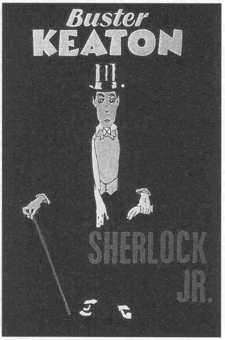 Sherlock Jr 04  film star poster A4 Photo Print