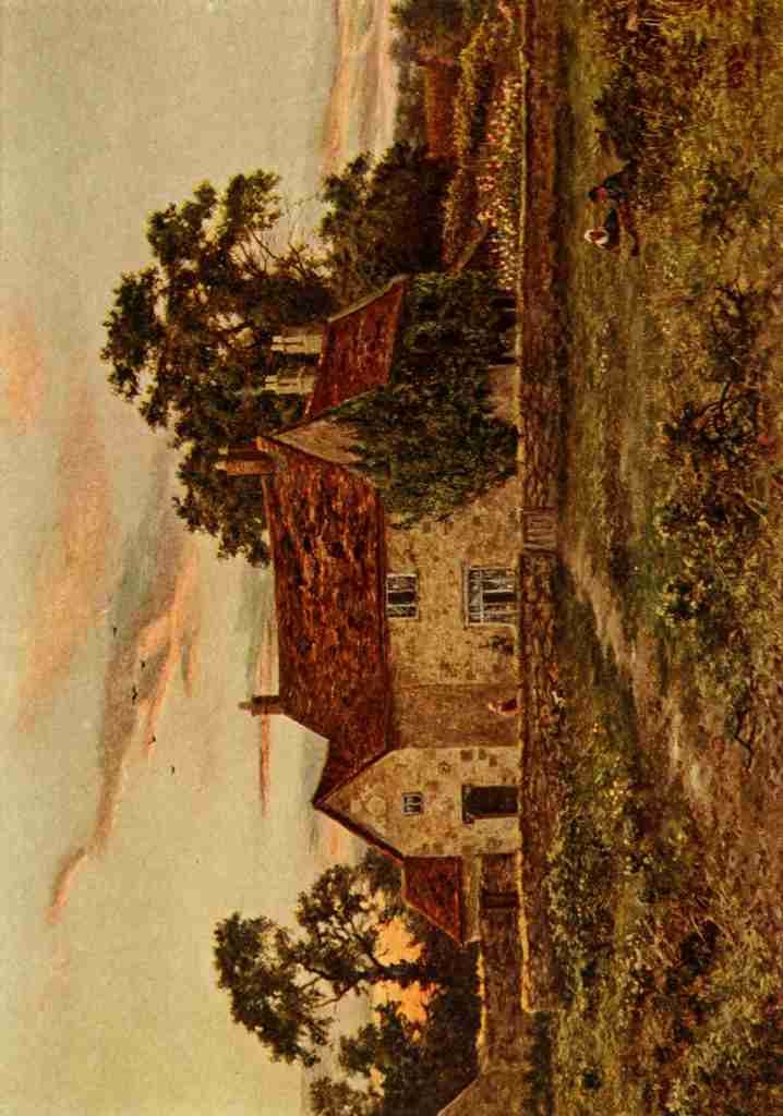 Sherrin Daniel 1868 1940 In Unfamiliar England 1910 Sulgrave Manor Northamptonshire A4 Photo Print