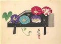 Shibata Zeshin morning glories 1860 Art A4 Photo Print