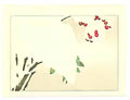 Shibata Zeshin nandin tree hana kurabe 1890 Art A4 Photo Print