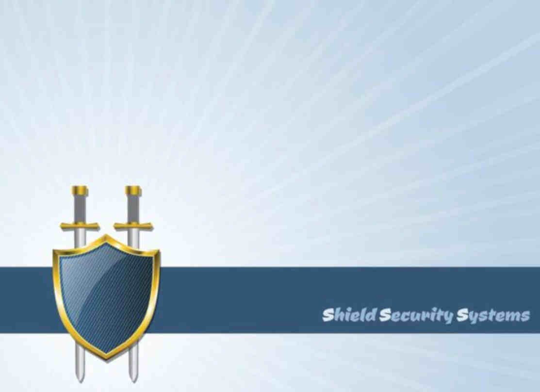 Shield Security Systems Vintage Retro Advert Poster A4 Photo Print