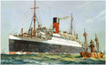  Ship 002 Vintage A4 Photo Print