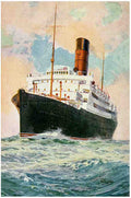  Ship 022 Vintage A4 Photo Print