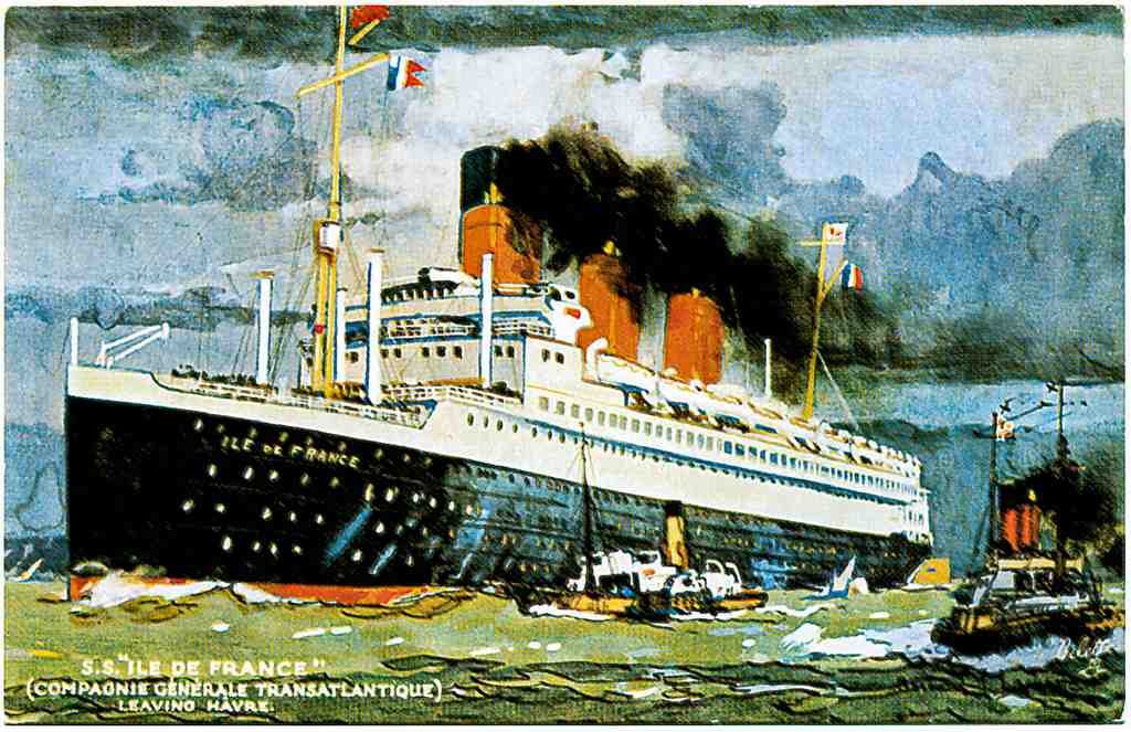  Ship 028 Vintage A4 Photo Print