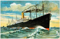  Ship 030 Vintage A4 Photo Print