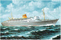  Ship 037 Vintage A4 Photo Print