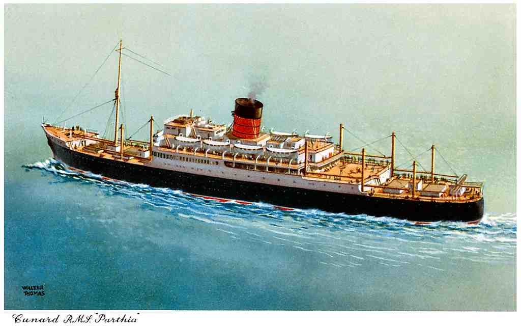  Ship 038 Vintage A4 Photo Print