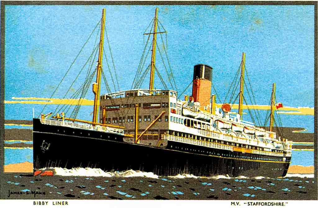  Ship 043 Vintage A4 Photo Print