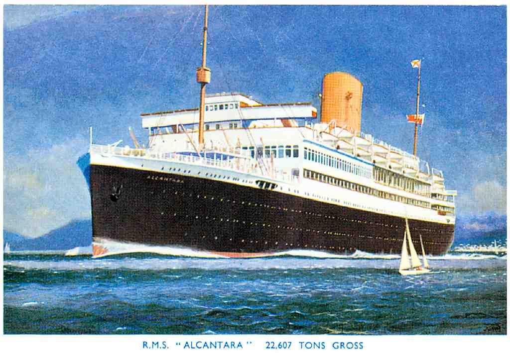  Ship 050 Vintage A4 Photo Print
