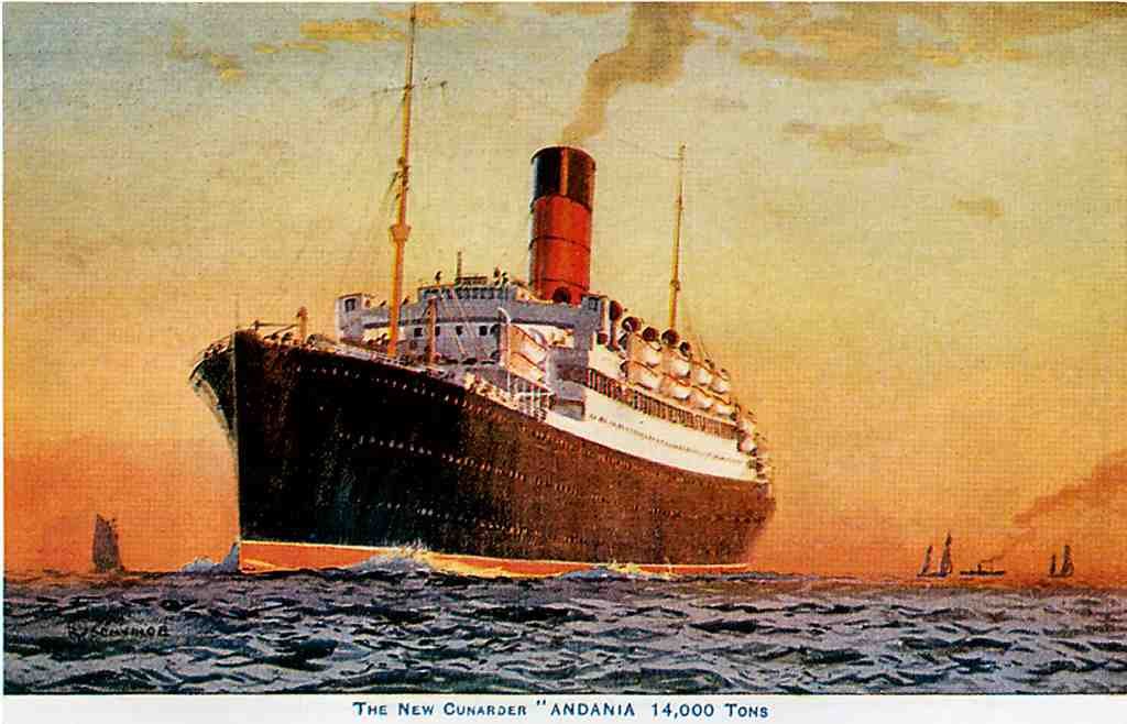  Ship 052 Vintage A4 Photo Print