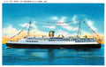  Ship 054 Vintage A4 Photo Print