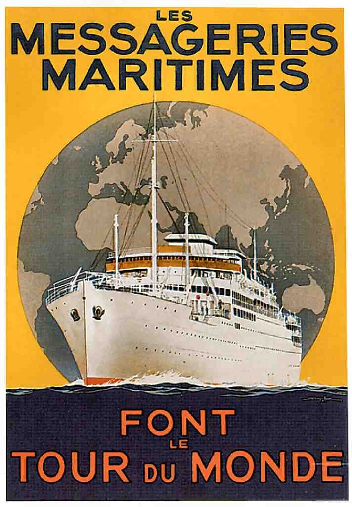  Ship 056 Vintage A4 Photo Print