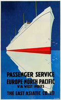  Ship 058 Vintage A4 Photo Print