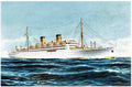  Ship 061 Vintage A4 Photo Print