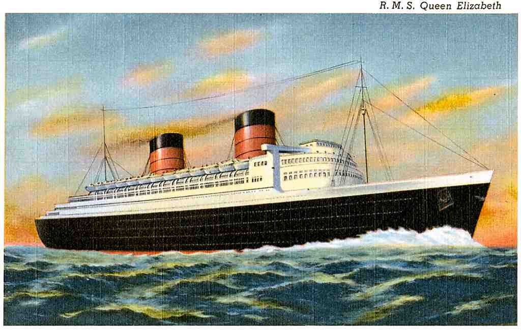  Ship 063 Vintage A4 Photo Print