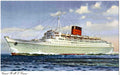  Ship 069 Vintage A4 Photo Print