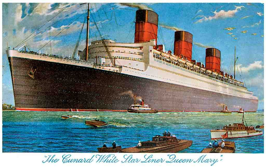  Ship 071 Vintage A4 Photo Print