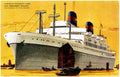  Ship 072 Vintage A4 Photo Print