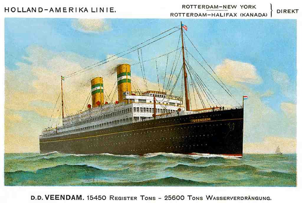  Ship 076 Vintage A4 Photo Print