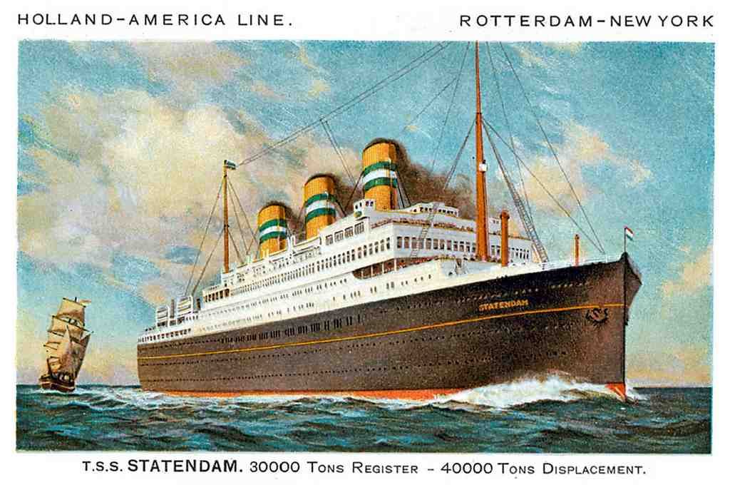  Ship 077 Vintage A4 Photo Print
