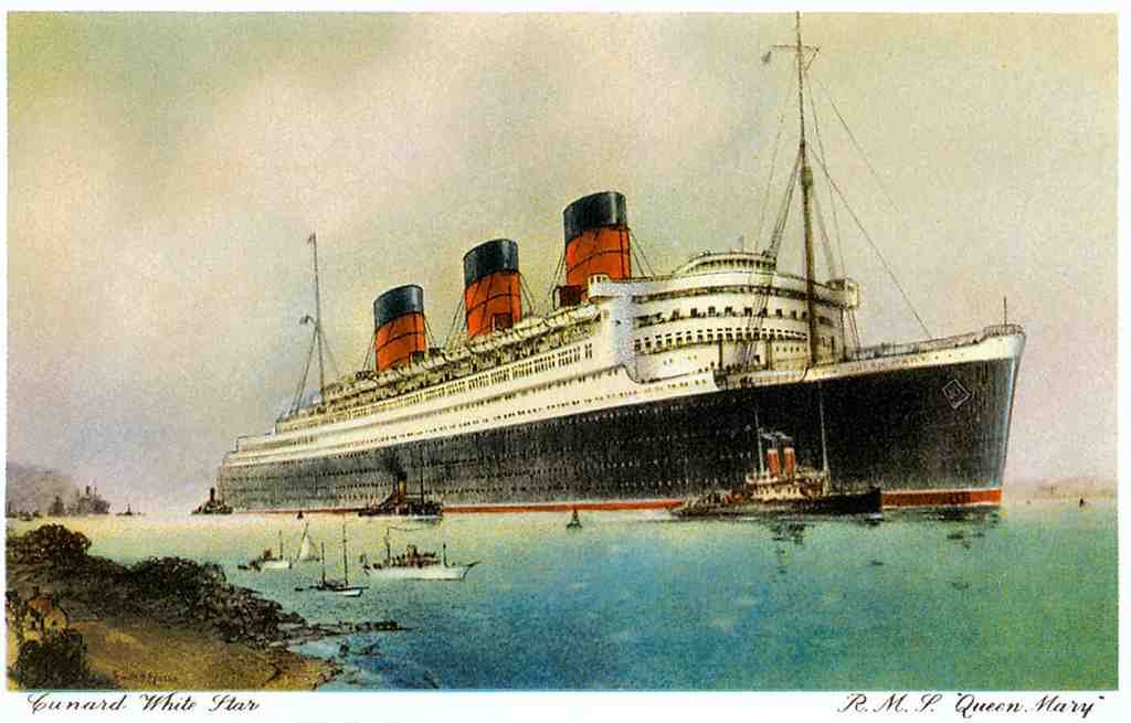  Ship 078 Vintage A4 Photo Print