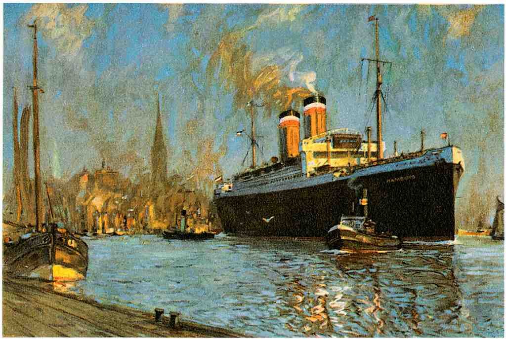  Ship 081 Vintage A4 Photo Print
